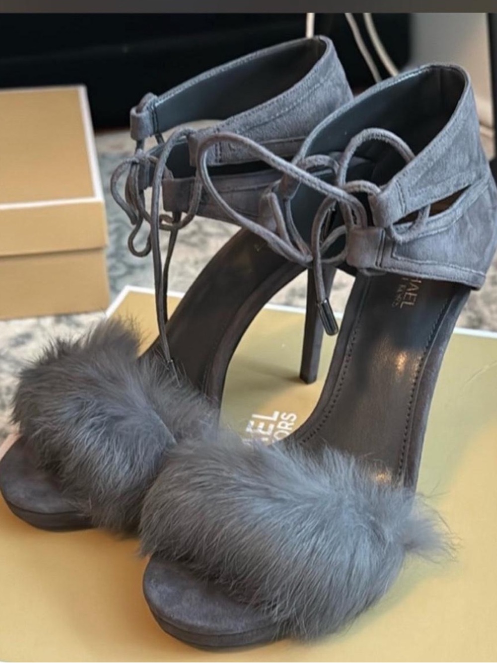 NWT Michael Kors Heeled Sandals 7.5